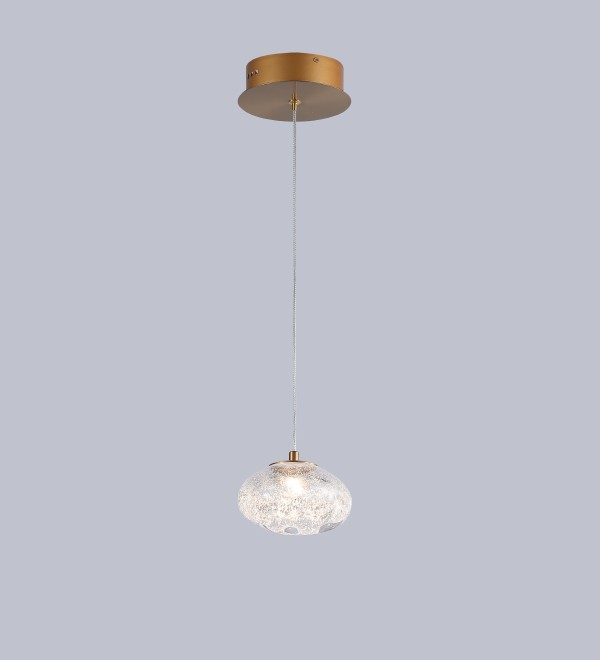 Подвесной светильник Delight Collection P98065-1S antique brass
