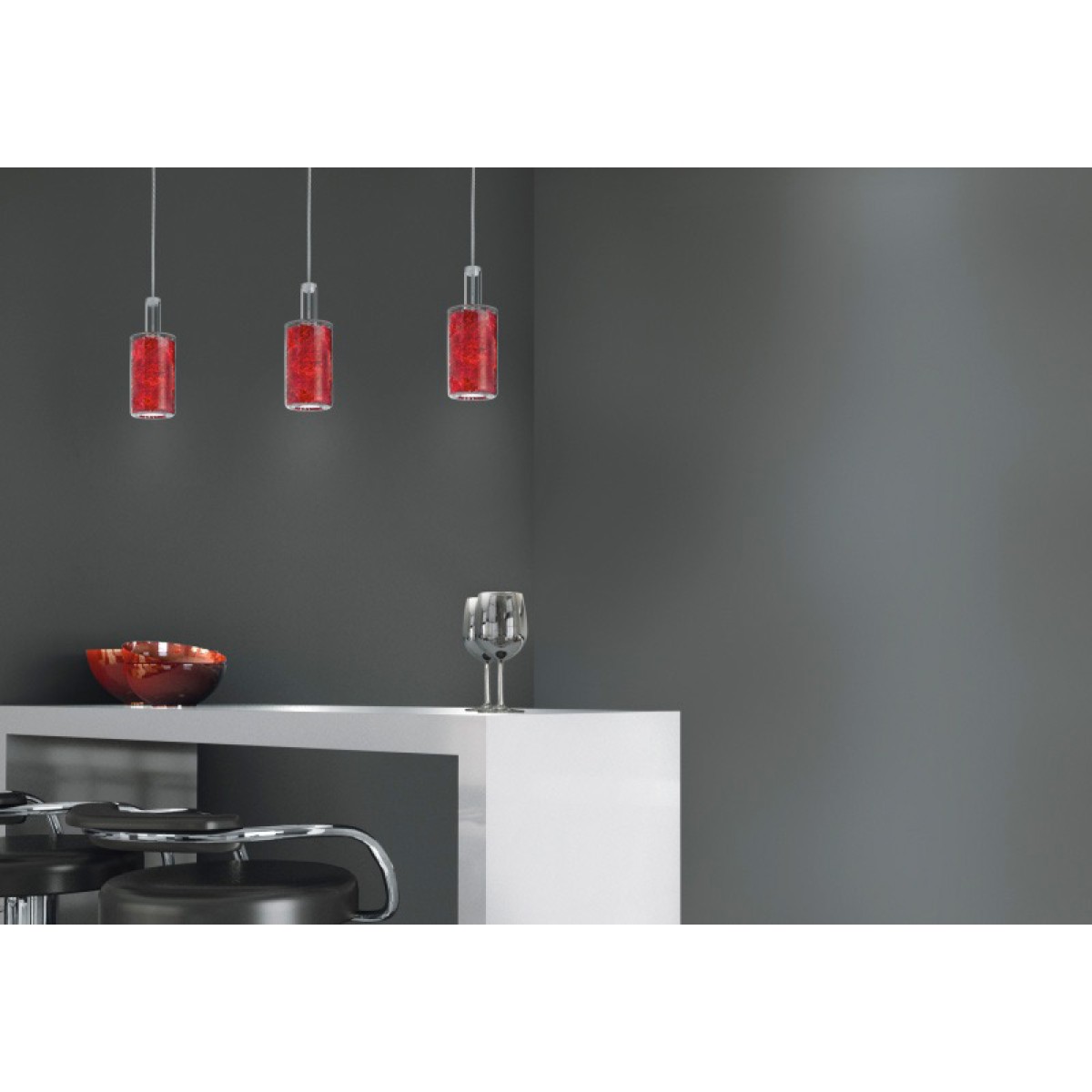 Подвесной светильник Leucos SHAKER S Red