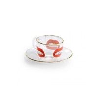 Кофейная пара Seletti Toiletpaper Glass Shit