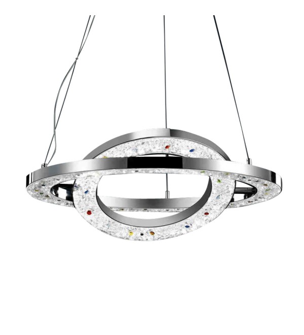 Подвесной светильник Illuminati MD1103008-384A chrome/white