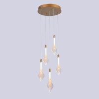 Подвесной светильник Delight Collection P98066-5 antique brass