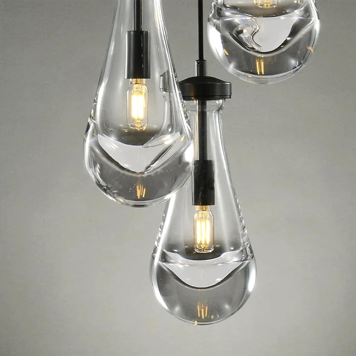 Подвесной светильник Delight Collection Raindrop MT9093-1H black