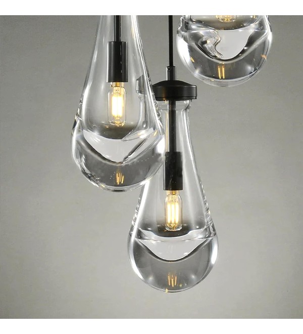 Подвесной светильник Delight Collection Raindrop MT9093-1H black