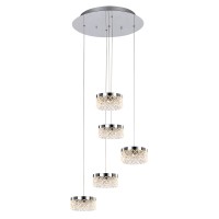 Подвесной светильник Delight Collection Diamond cut MD21020075-5A chrome
