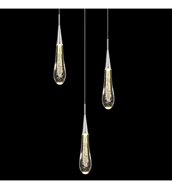 Подвесной светильник Delight Collection Pour DD20591-3 chrome