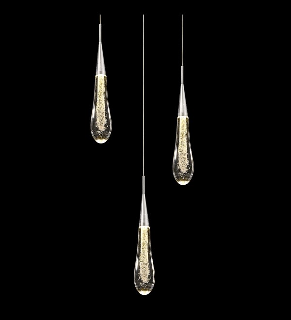 Подвесной светильник Delight Collection Pour DD20591-3 chrome