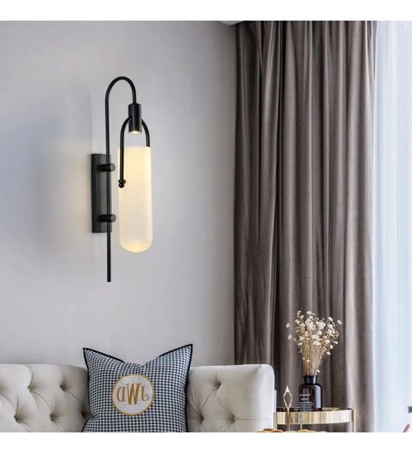 Настенный светильник Delight Collection Arc Well B6066W/S black/white