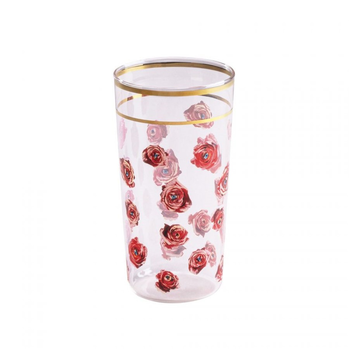 Стакан Seletti Toiletpaper Glass Roses