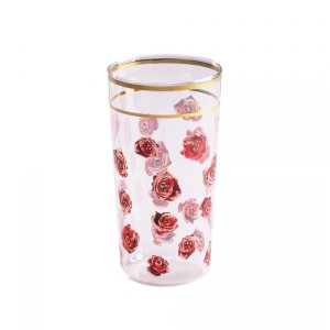Стакан Seletti Toiletpaper Glass Roses