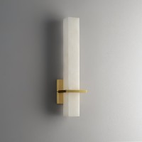 Настенный светильник Delight Collection DL-6556W Gold / White Alabaster