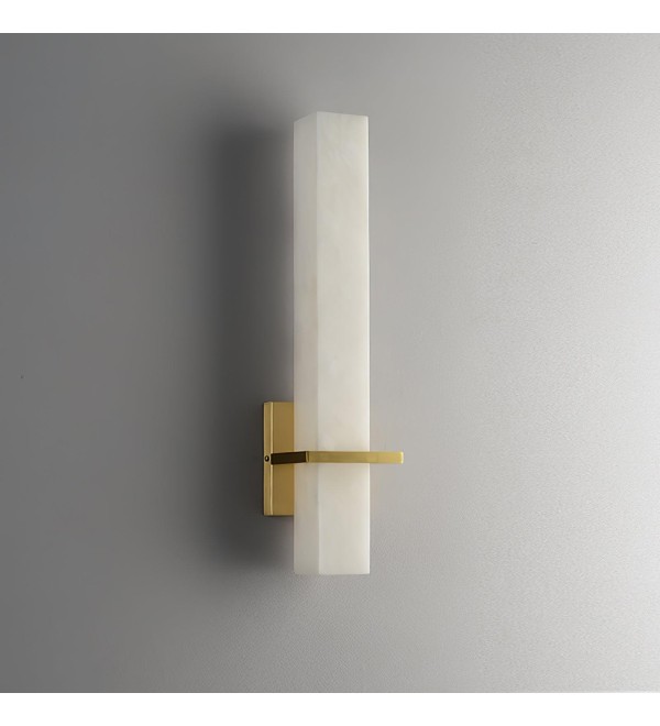 Настенный светильник Delight Collection DL-6556W Gold / White Alabaster