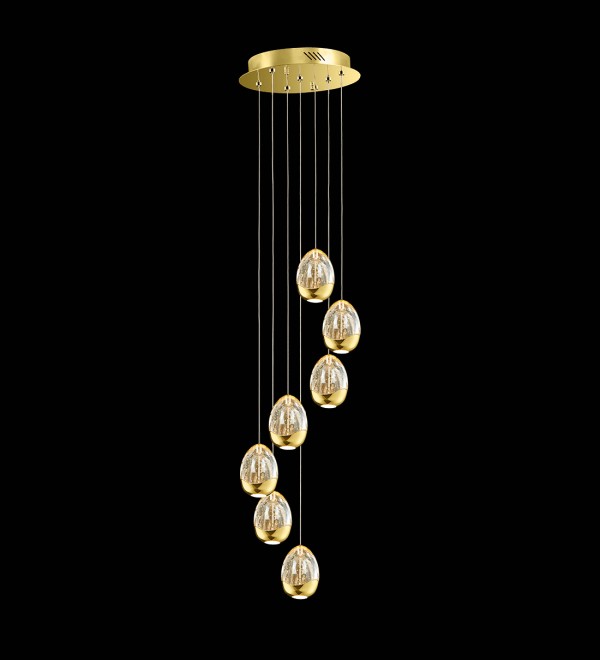 Подвесной светильник Delight Collection Terrene MD13003023-7A gold