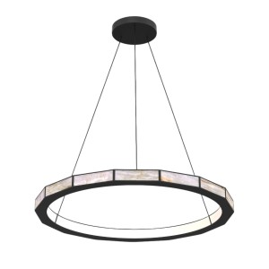 Подвесной светильник Delight Collection MD26030030-1B Matt black / Spanish Alabaster