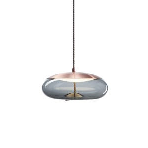 Подвесной светильник Delight Collection Knot D copper/blue