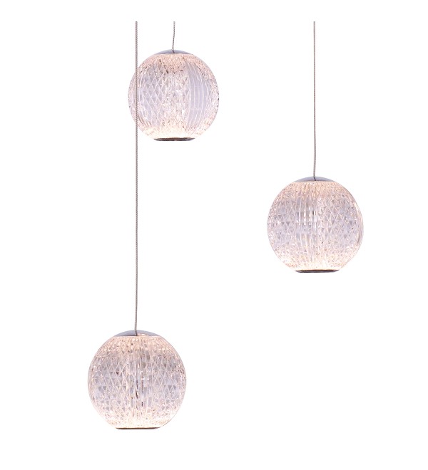 Подвесной светильник Delight Collection Elliot Diamante MD20001012-7A chrome