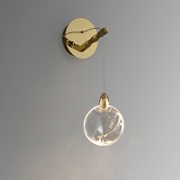Настенный светильник Delight Collection Colvin MT9176-1WB titanium gold