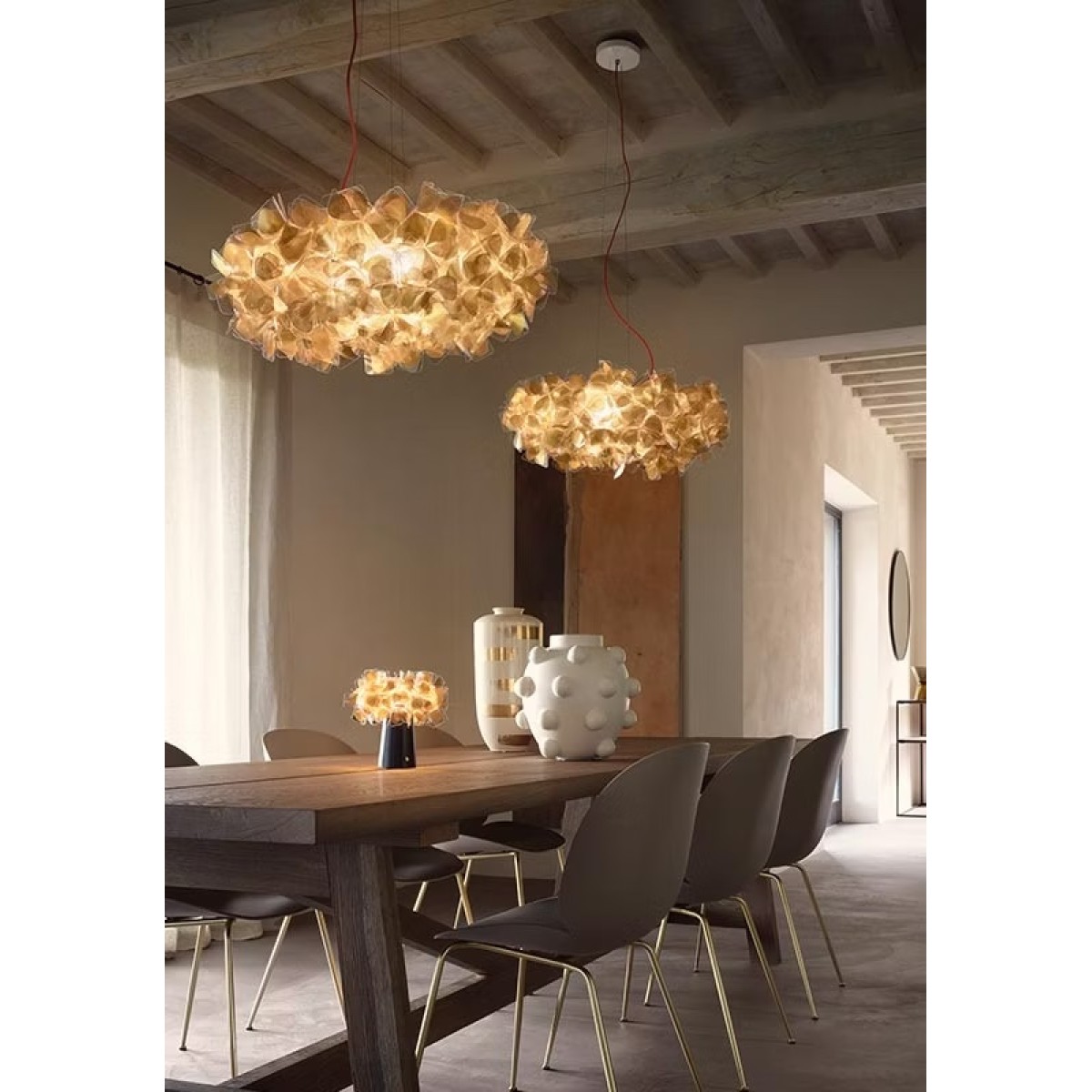 Подвесной светильник Slamp Clizia Mama Non Mama S gold