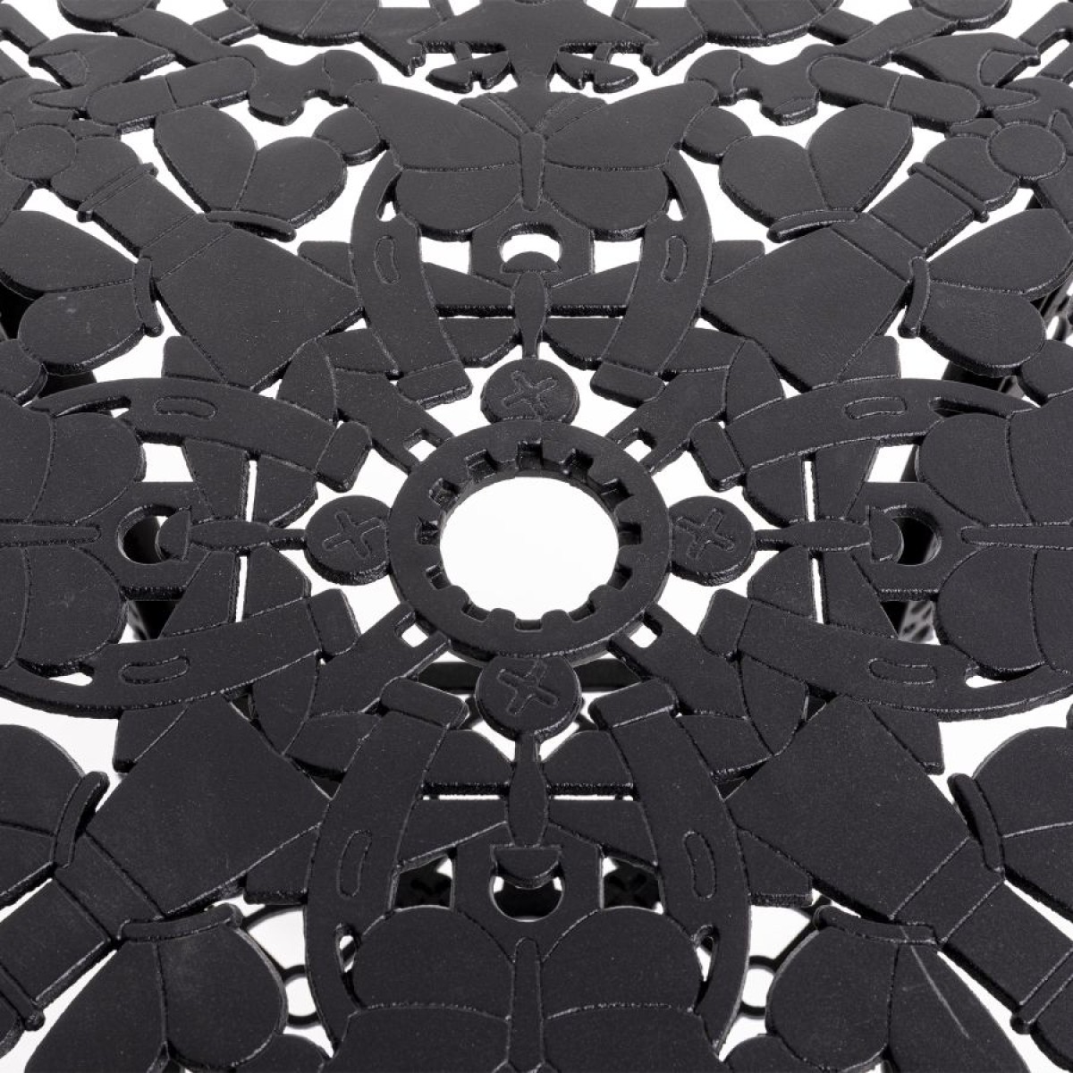 Стол Seletti Industry Collection Aluminium Square Black