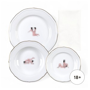 Тарелка Seletti Seikantai5271 OFFERED Set of 3