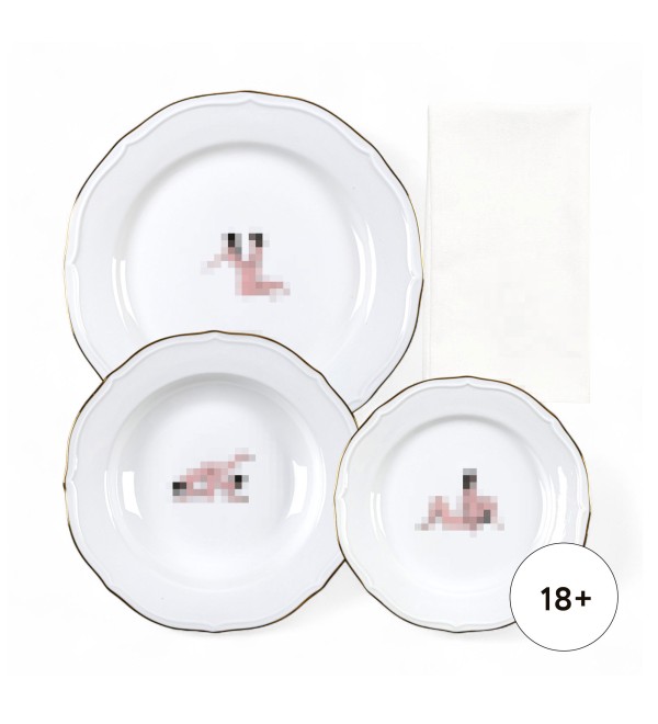 Тарелка Seletti Seikantai5271 OFFERED Set of 3