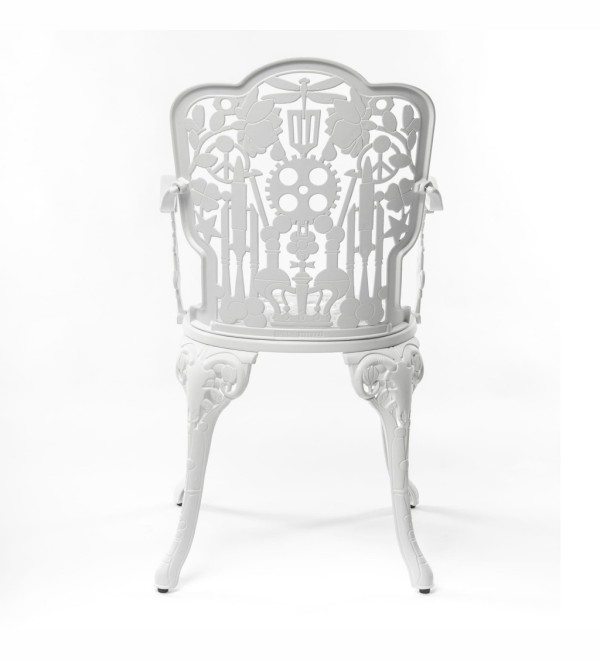 Стул Seletti Industry Collection Aluminium White (белый)