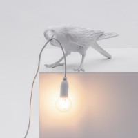 Настольная лампа Seletti Bird Playing White