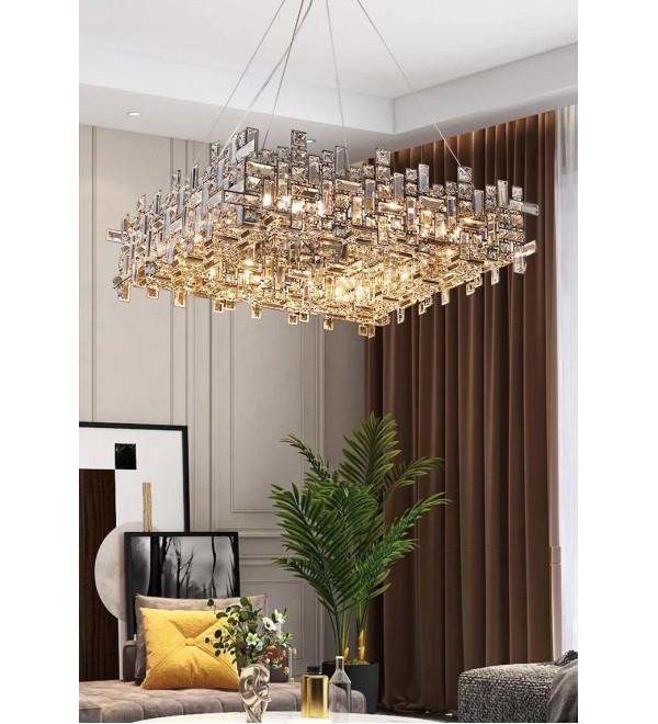 Люстра Delight Collection P7838-W80 chrome