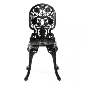 Стул Seletti Industry Collection Aluminium Black (черный, арт. 18686 NER)