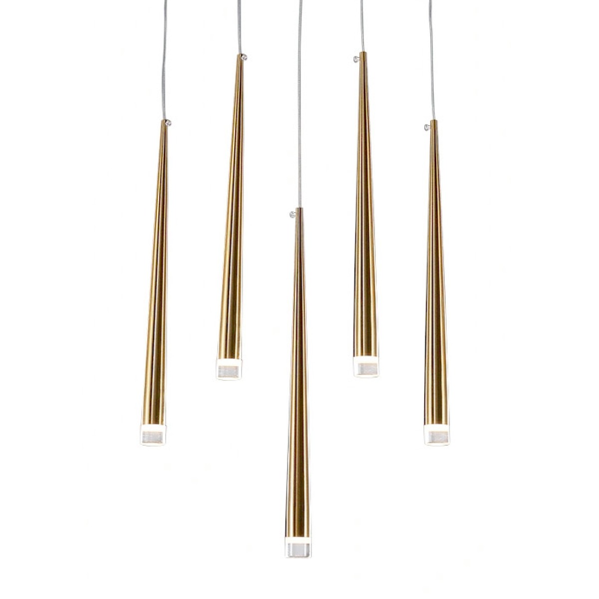 Подвесной светильник Delight Collection Aquitaine 5 gold