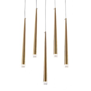 Подвесной светильник Delight Collection Aquitaine 5 gold