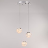 Подвесной светильник Delight Collection MD25030003-3A chrome/clear