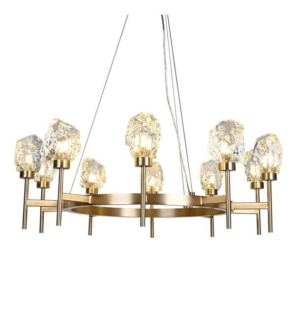 Люстра Delight Collection Cornwell BRCH9162-10 antique brass