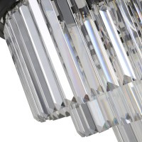 Люстра Delight Collection Odeon 6 black/clear