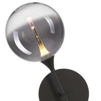 Настенный светильник Delight Collection MD23001045 MB23001045H-1B black/smoky