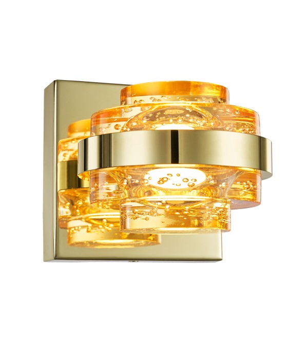 Настенный светильник Delight Collection Indiana MB22030002-1A gold/champagne