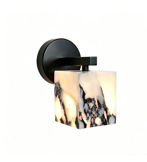 Настенный светильник Delight Collection DL-0516 Black / White marble