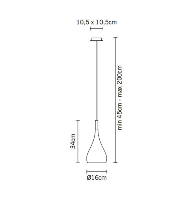 Подвесной светильник Fabbian Bijou D75A0501