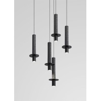 Подвесной светильник Delight Collection Meta 10704P black/grey