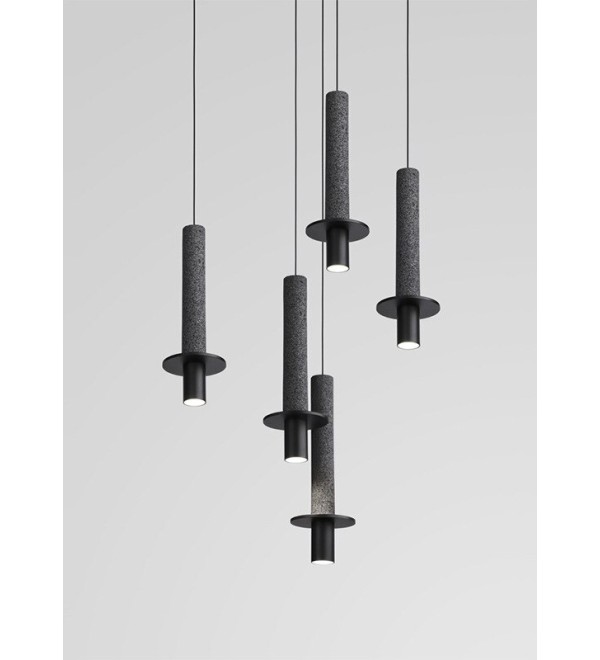 Подвесной светильник Delight Collection Meta 10704P black/grey