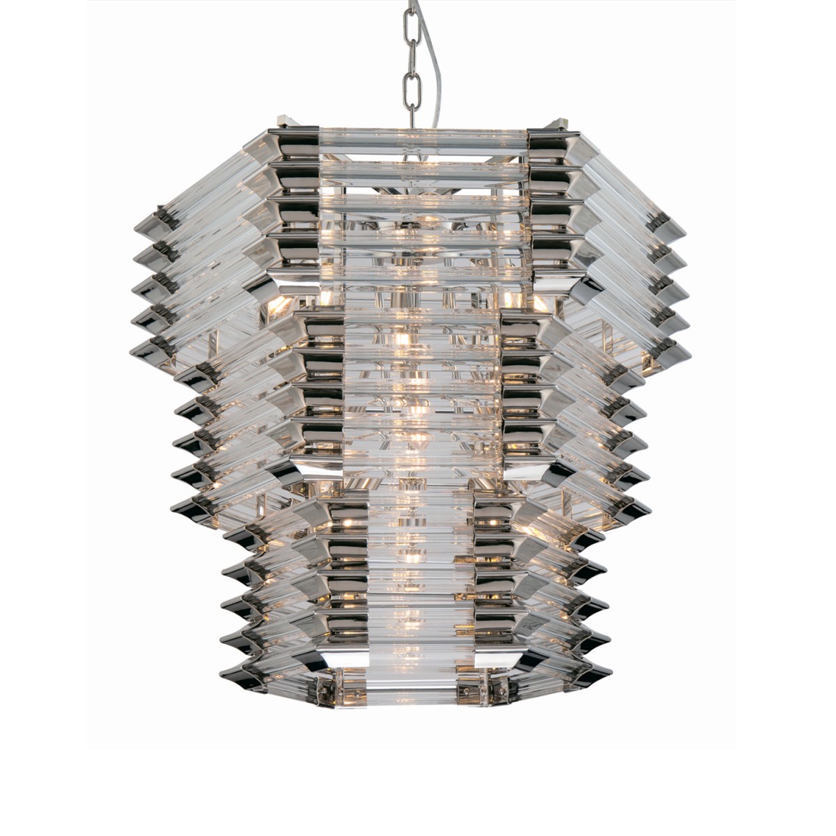 Люстра Delight Collection Wren 12 nickel