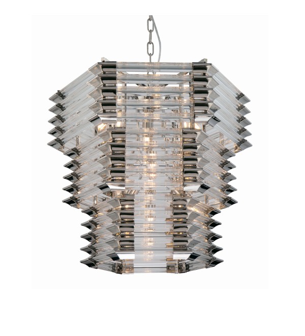 Люстра Delight Collection Wren 12 nickel