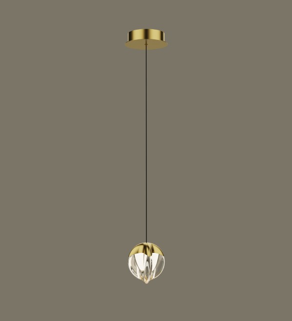 Подвесной светильник Delight Collection MD24001033-1A gold/clear