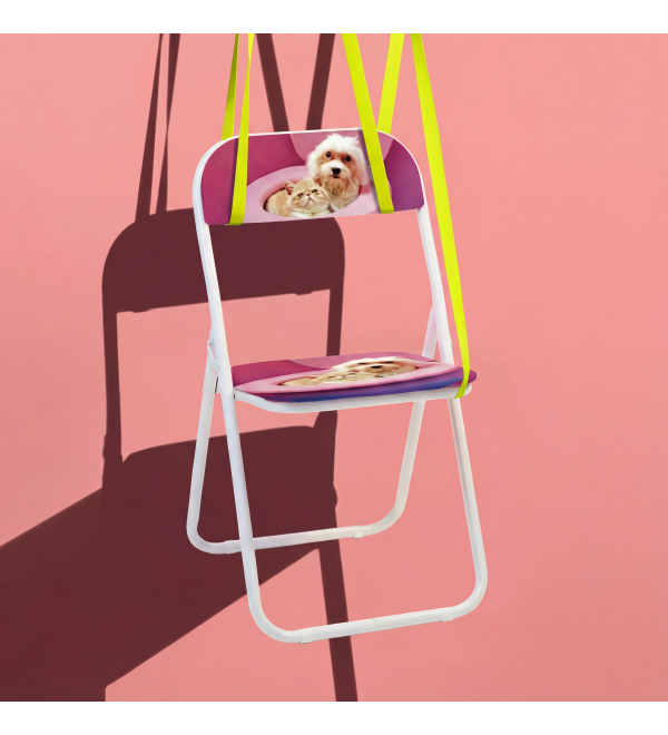 Складной стул Seletti Toiletpaper Pets Bff