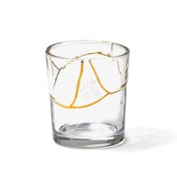 Стакан Seletti Kintsugi (белый, золотой, арт. 09658)