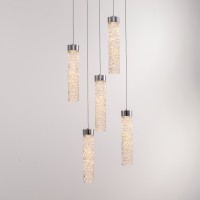 Подвесной светильник Delight Collection MD24030028-5A chrome/clear