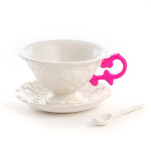 Чайная пара Seletti I-Wares I-Tea Fuchsia