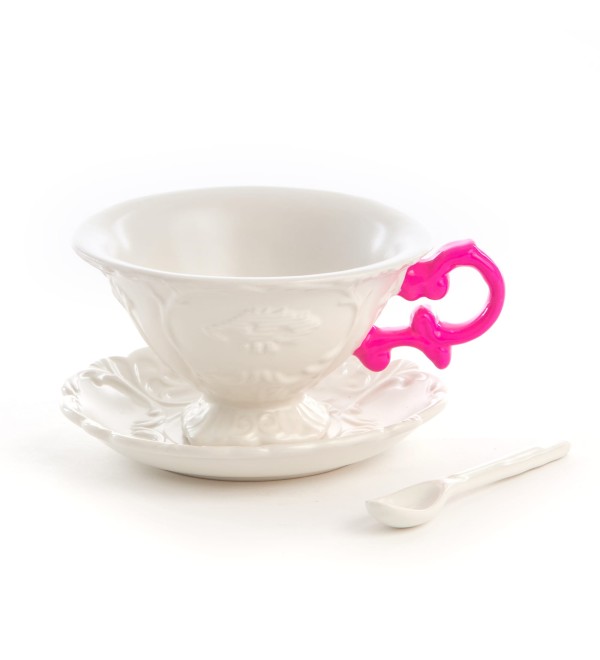 Чайная пара Seletti I-Wares I-Tea Fuchsia