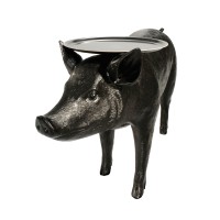 Журнальный стол Delight Collection Pig 6088T black