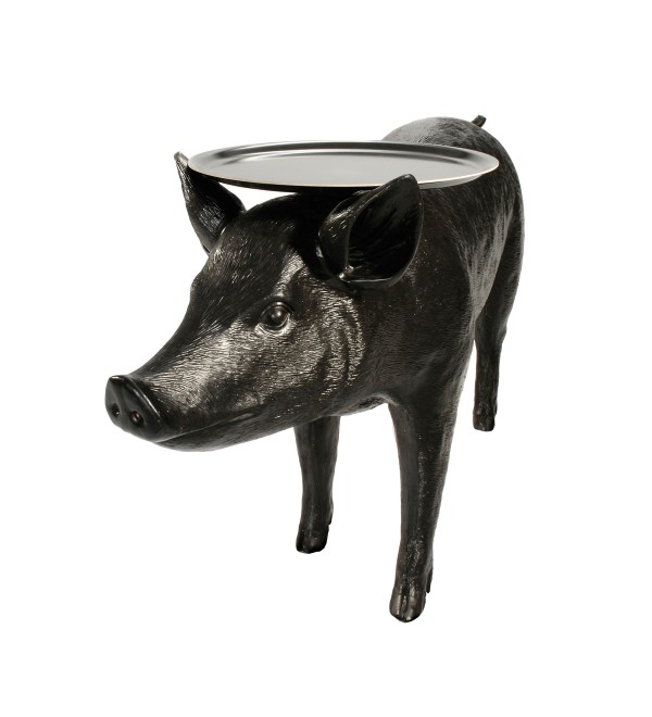 Журнальный стол Delight Collection Pig 6088T black