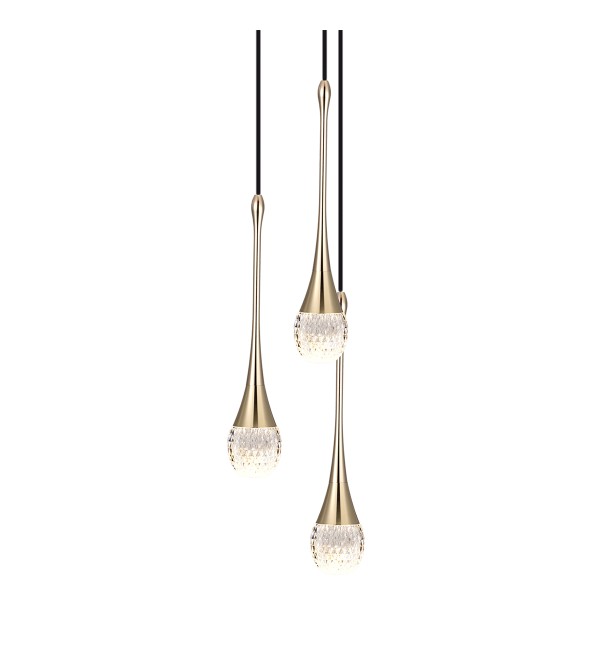 Подвесной светильник Delight Collection P0844-3B gold